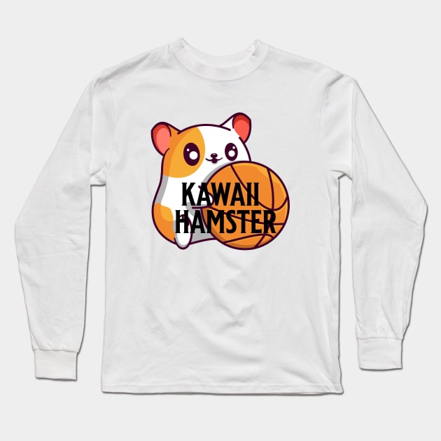 kawaii Hamster Long Sleeve T-Shirt by NICHE&NICHE